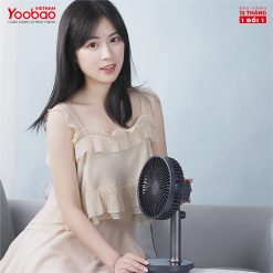 Quạt sạc mini để bàn Yoobao LJQ-117 2000mAh 21 Quạt sạc mini để bàn Yoobao LJQ-117 2000mAh 20