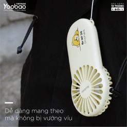 Quạt sạc mini cầm tay Yoobao LT-S3152 3 chế độ gió 16