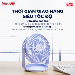 Quạt Tích Điện Yoobao F2 Pro 10000mAh 11