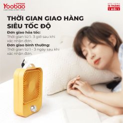 Quạt sạc mini để bàn Yoobao LJQ-119 2400mAh 14
