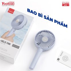 Quạt sạc mini Yoobao F02 2500mAh 18 Quạt sạc mini Yoobao F02 2500mAh 17