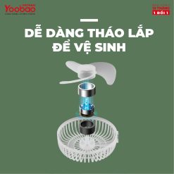 Quạt Tích Điện Yoobao F2 Pro 10000mAh 21