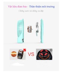 Quạt sạc mini Yoobao F01 pin 2000mAh 15 Quạt sạc mini Yoobao F01 pin 2000mAh 14
