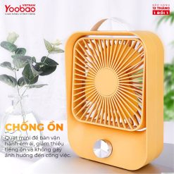 Quạt sạc mini để bàn Yoobao LJQ-119 2400mAh 16