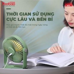Quạt Tích Điện Yoobao F2 Pro 10000mAh 15