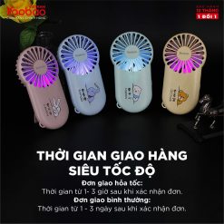 Quạt sạc mini cầm tay Yoobao LT-S3152 3 chế độ gió 10