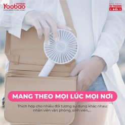 Quạt sạc mini Yoobao F02 2500mAh 20 Quạt sạc mini Yoobao F02 2500mAh 19