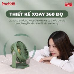 Quạt Tích Điện Yoobao F2 Pro 10000mAh 13