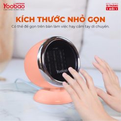 Quạt sưởi mini Yoobao W1 600W 220V 12 Quạt sưởi mini Yoobao W1 600W 220V 11
