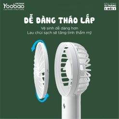 Quạt sạc mini Yoobao F3 Pro 6000mAh 22 Quạt sạc mini Yoobao F3 Pro 6000mAh 21