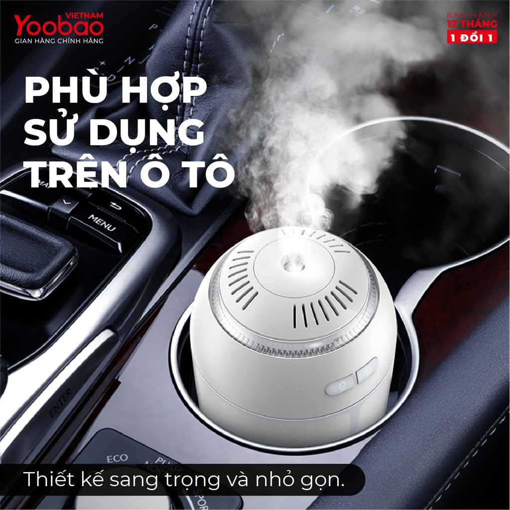 Máy phun sương khuếch tán tinh dầu Yoobao YB-H05 300ml 7 Máy phun sương khuếch tán tinh dầu Yoobao YB-H05 300ml - Ảnh 7