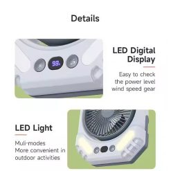 Quạt tích điện để bàn Yoobao FD1 20000mAh 12