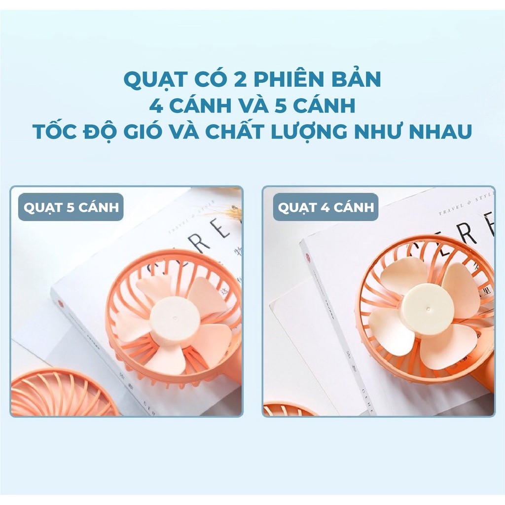 Quạt Tích Điện Mini Cầm Tay Yoobao F3 6000mAh 5 Quạt Tích Điện Mini Cầm Tay Yoobao F3 6000mAh - Ảnh 5