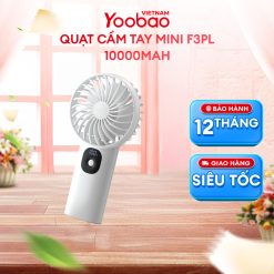 Quạt cầm tay Yoobao F3PL 10000mAh 3W