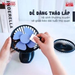 Quạt Tích Điện Mini Yoobao F04 6400mAh 20