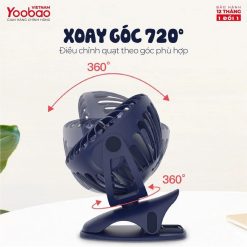 Quạt Tích Điện Mini Yoobao F04 6400mAh 22