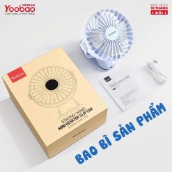 Quạt Tích Điện Mini Yoobao F04 6400mAh 24