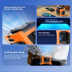 Quạt Đeo Thắt Lưng Yoobao F1 8000mAh 19 Quạt Đeo Thắt Lưng Yoobao F1 8000mAh 18