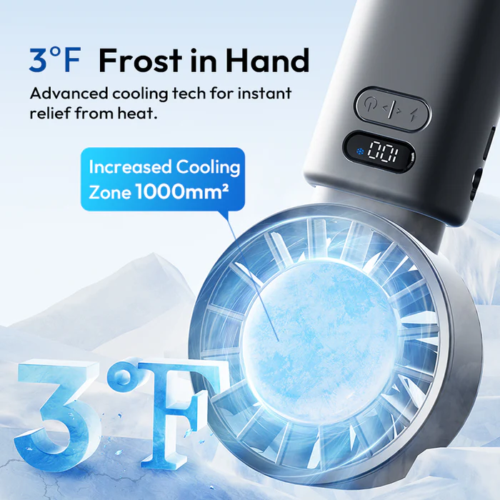 Quạt cầm tay Sothing Engine Ice Z 3600mAh 10 Quạt cầm tay Sothing Engine Ice Z 3600mAh - Ảnh 10
