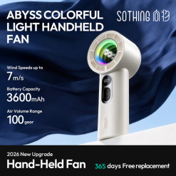 Quạt cầm tay Sothing Abyss Colorful Light 30