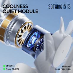 Quạt cầm tay Sothing Abyss Colorful Light 34