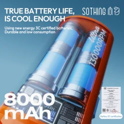Máy thổi hút bụi mini Sothing Violent Fan-Ultra 9