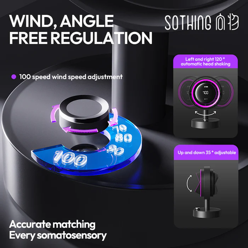 Quạt để bàn Sothing Air 11 4000mAh 10W 9 Quạt để bàn Sothing Air 11 4000mAh 10W - Ảnh 9