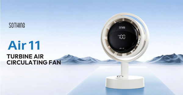 Quạt để bàn Sothing Air 11 4000mAh 10W 26 Quạt để bàn Sothing Air 11 4000mAh 10W – sử dụng liên tục đến 9 giờ, 100 cấp độ gió, Luồng gió 6 m/s