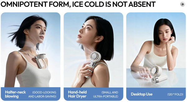 Quạt cầm tay gấp gọn Sothing Ice Z Power 14 Quạt cầm tay gấp gọn Sothing Ice Z Power 13