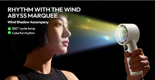 Quạt cầm tay Sothing Abyss Colorful Light 41