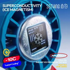 Quạt cầm tay gấp gọn làm lạnh Sothing Ice Z06 12 Quạt cầm tay gấp gọn làm lạnh Sothing Ice Z06 11