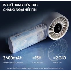 Quạt cầm tay gấp gọn Sothing Engine Z 3600mAh 10W 12 Quạt cầm tay gấp gọn Sothing Engine Z 3600mAh 10W 11