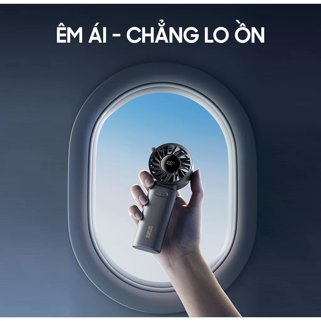 Quạt cầm tay gấp gọn Sothing Engine Z 3600mAh 10W 7 Quạt cầm tay gấp gọn Sothing Engine Z 3600mAh 10W - Ảnh 7