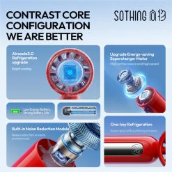 Quạt cầm tay có lạnh Sothing Ice16 19 Quạt cầm tay có lạnh Sothing Ice16 18
