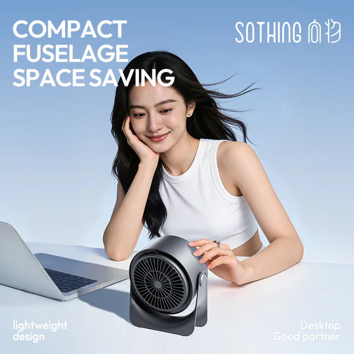 Quạt để bàn Sothing Air 10 4000mAh 10W 3 Quạt để bàn Sothing Air 10 4000mAh 10W - Ảnh 3