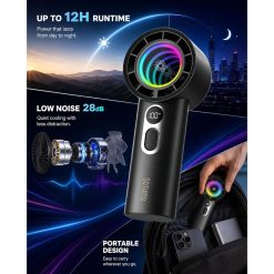 Quạt cầm tay Sothing Abyss Colorful Light 16