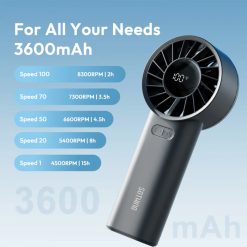 Quạt cầm tay Sothing Engine 60 8 Quạt cầm tay Sothing Engine 60 7