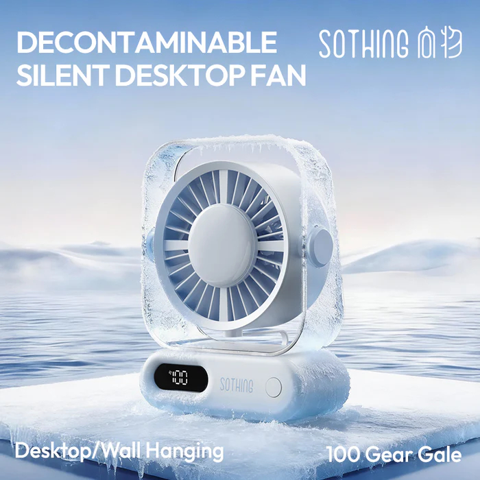 Quạt để bàn mini Sothing Air17 4000mAh 10W 2 Quạt để bàn mini Sothing Air17 4000mAh 10W - Ảnh 2