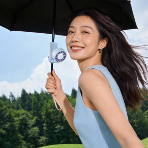 Quạt cầm tay tích hợp dù Sothing Umbrella Fan 3 Quạt cầm tay tích hợp dù Sothing Umbrella Fan - Ảnh 3